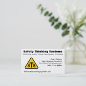 STS 2 VISITEKAARTJE (Staand voorkant)