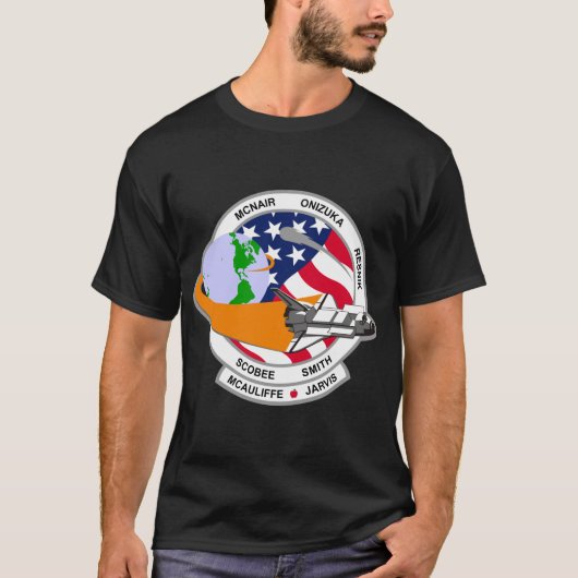STS-51-L PATCH T-SHIRT (Voorkant)