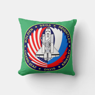 STS-60-MISSIEPATCH KUSSEN