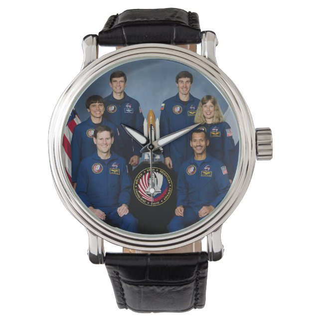 STS-60-MISSIEPERSONEEL HORLOGE (Voorkant)