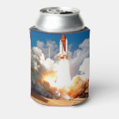 STS 61-A lancering Blikjeskoeler (Blikje Achterkant)