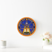 Sts-61-Mission Patch Ronde Klok (Huis)