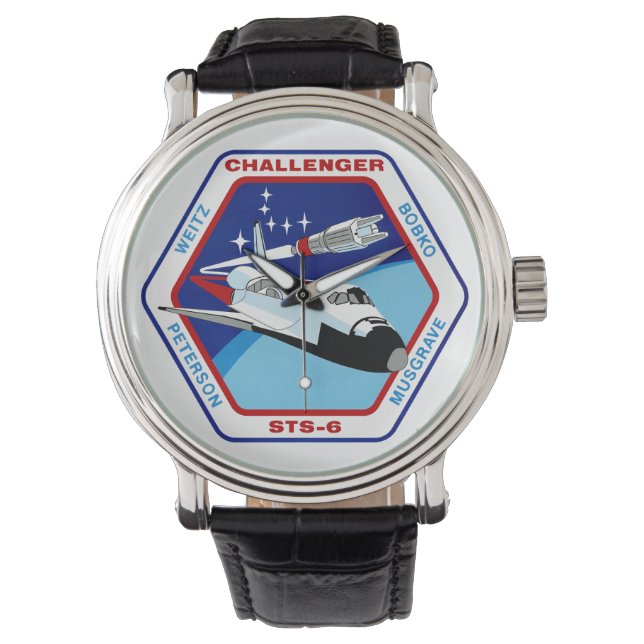 STS-6 INSIGNIA HORLOGE (Voorkant)