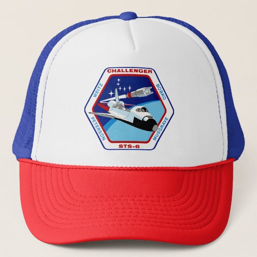 STS-6 INSIGNIA TRUCKER PET (Voorkant)