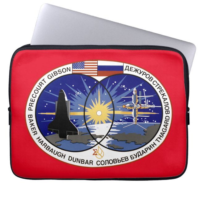 STS-71 LAPTOP SLEEVE (Voorkant)