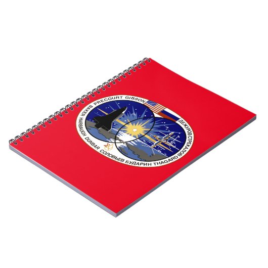 STS-71 NOTITIEBOEK (Linkerzijde)