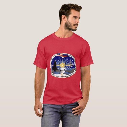 STS-71 T-SHIRT (Voorkant volledig)