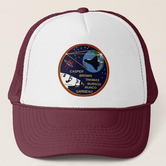 STS-77 TRUCKER PET (Voorkant)