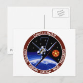 STS-7: Challenger OV-99 & Sally Ride Briefkaart (Voorkant / Achterkant)