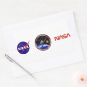 STS-7: Challenger OV-99 & Sally Ride Rechthoekige Sticker (Envelop)