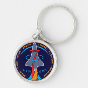 STS-95 Space Shuttle Discovery Mission Patch Logo Sleutelhanger