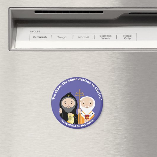 Sts. Cyril en Methodius Magneet (Insitu (Vaatwasser))