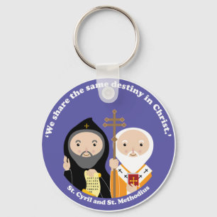 Sts. Cyril en Methodius Sleutelhanger