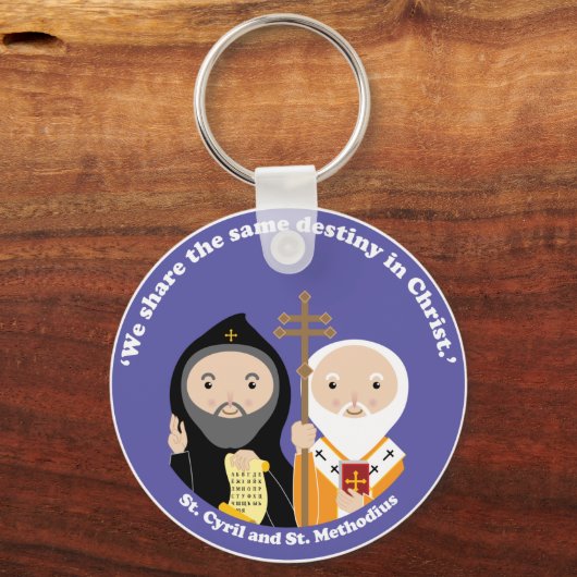 Sts. Cyril en Methodius Sleutelhanger (Voorkant)