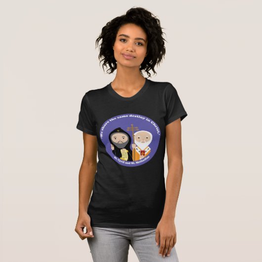 Sts. Cyril en Methodius T-shirt (Voorkant volledig)
