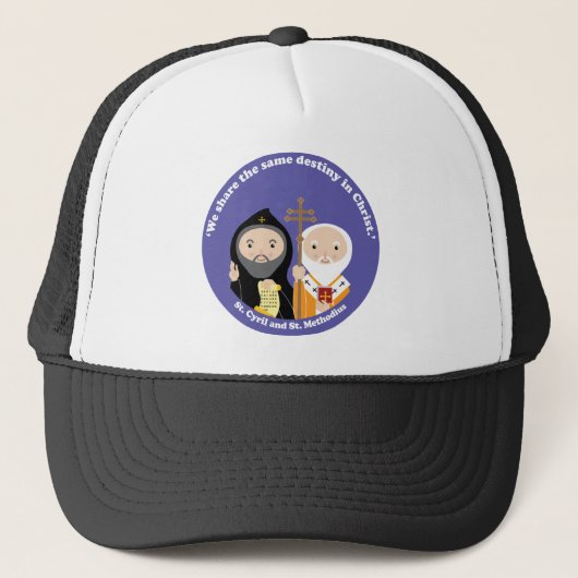 Sts. Cyril en Methodius Trucker Pet (Voorkant)