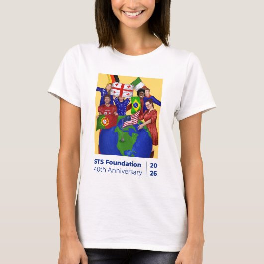 STS Foundation 40e verjaardag Dames T-Shirt (Voorkant)