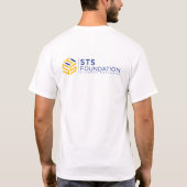 STS Foundation 40e verjaardag heren T-shirt (Achterkant)