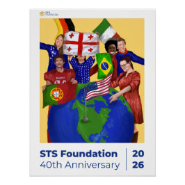 STS Foundation 40e verjaardagposter Perfect Poster