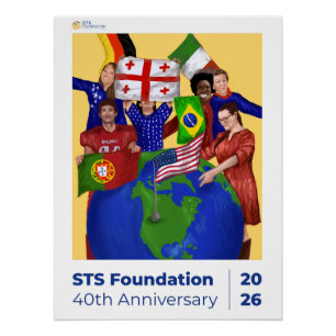 STS Foundation 40e verjaardagposter Perfect Poster