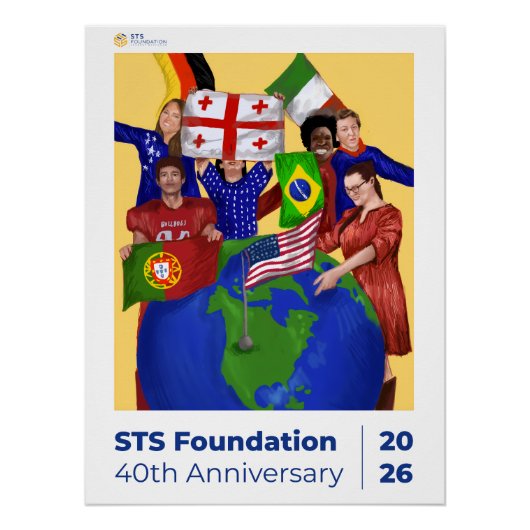 STS Foundation 40e verjaardagposter Perfect Poster (Voorkant)