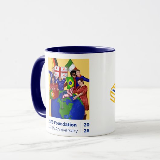 STS Foundation 40th Anniversary Mug Mok (Voorkant links)