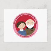 Sts. Louis en Zelie Martin Briefkaart (Voorkant)