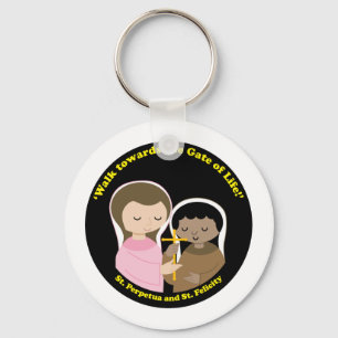 Sts. Perpetua en Felicity Sleutelhanger