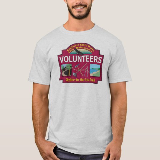 STS Trail Volunteer Work Shirt (Voorkant)