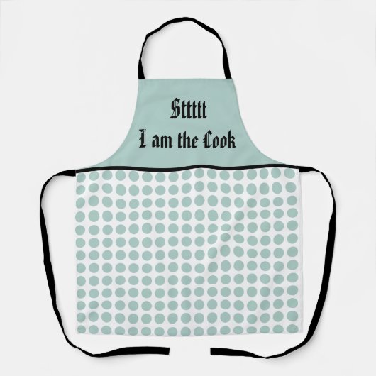 Sttttt i am the Cook Schort (Voorkant)