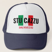 Stu Cazzu Persoonlijke Trucker Hat Trucker Pet (Voorkant)