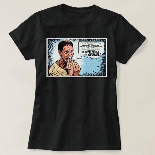 Stu Macher Scream Movie Comic Adaption Panel Art C T-shirt (Design voorkant)