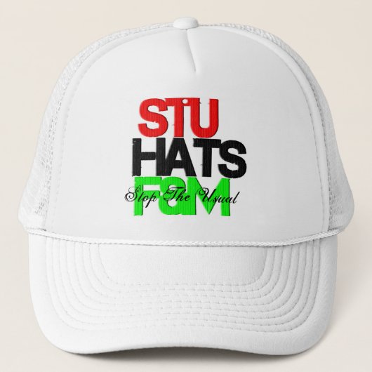 STU™-Pet - STU-PETTEN - F&M Trucker Pet (Voorkant)