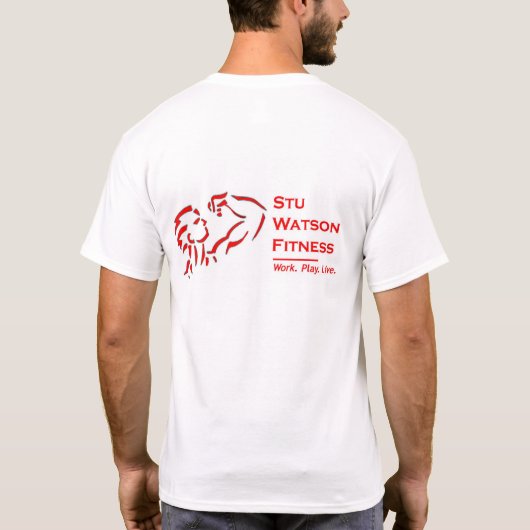 Stu Watson Fitness T-shirt (Achterkant)