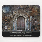 Stuampunk University of Life Teacher Appreciation Muismat (Voorkant)