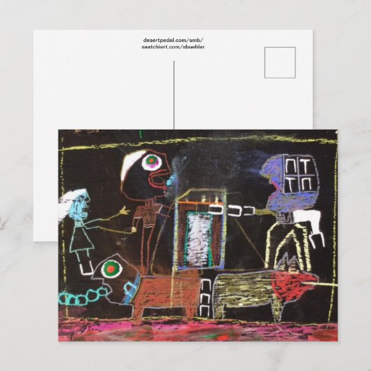 Stuart Buehler Briefkaart (Voorkant / Achterkant)