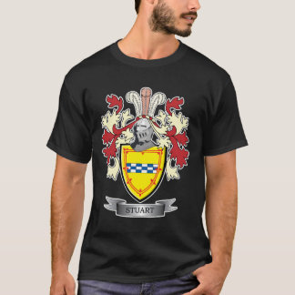 Stuart Family Crest Coat of Arms T-shirt