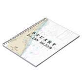 Stuart FL - Nautisch overzicht van de omvang van d Notitieboek (Linkerzijde)