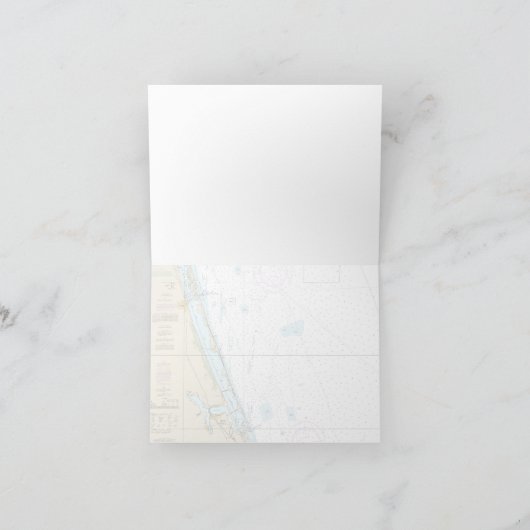 Stuart Florida Nautical Navigation Chart Boater Kaart (Binnen)