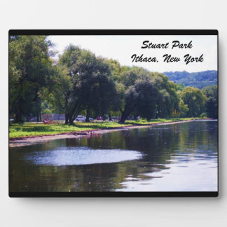 STUART PARK, ITHACA, N.Y. FOTOPLAAT