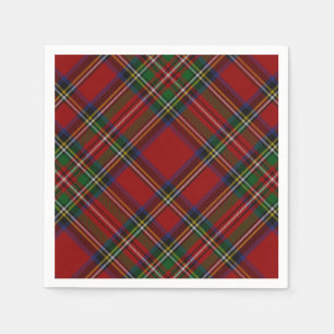 Stuart Plaid Tartan Christmas 2 Servet