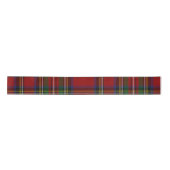 Stuart Plaid Tartan Kerstmis Satijnen Lint (Voorkant)