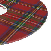 Stuart Plaid Tartan Kerstmis Snijplank (Hoek)