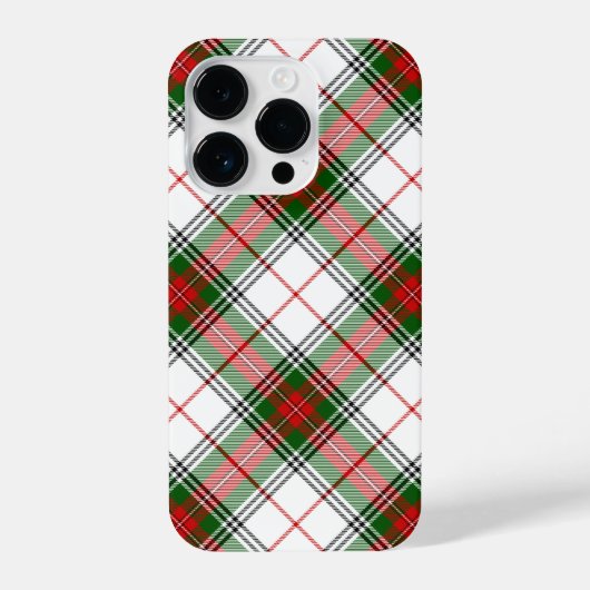 Stuart / Stewart Red Green White Pset iPhone Hoesje (Achterkant)