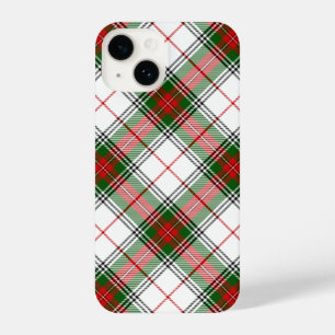 Stuart / Stewart Red Green White Pset iPhone 14 Hoesje