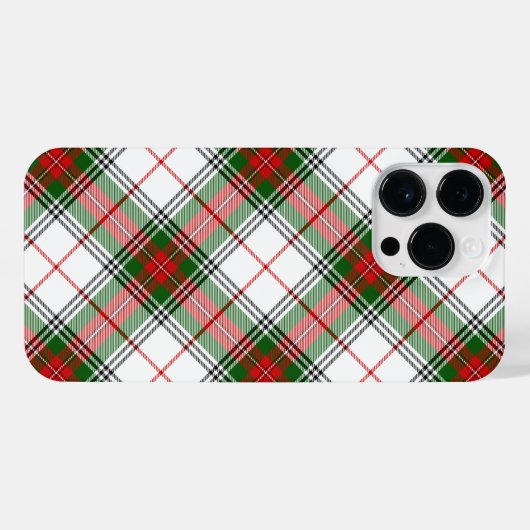 Stuart / Stewart Red Green White Pset iPhone Hoesje (Achterkant horizontaal)
