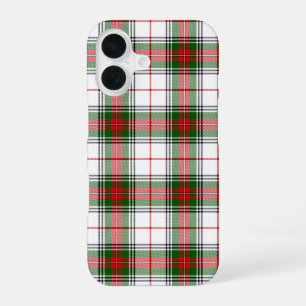 Stuart / Stewart-tartan wit rood groen geruit iPhone 16 Hoesje