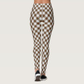Stuart / Stewart tartan wit rood groen geruit Leggings (Achterkant)