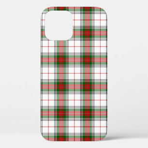Stuart/Stewart tartan witte rode groene vlecht Case-Mate iPhone Case