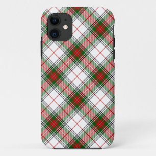 Stuart/Stewart tartan witte rode groene vlecht Case-Mate iPhone Case